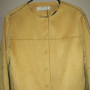 Zara short jacket New with Label Sz M